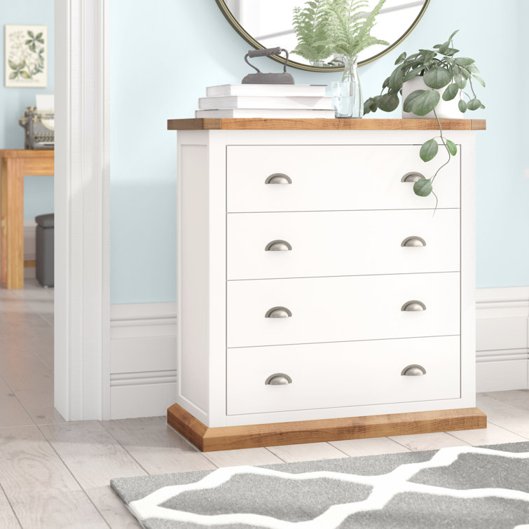 Three Posts Newport 4 Drawer Chest of Drawers & Reviews Wayfair.co.uk